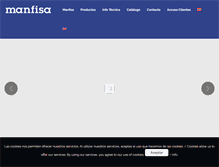 Tablet Screenshot of manfisa.com